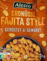 Erdnüsse Fajita Style geröstet & gewürzt
