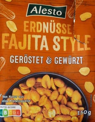 Erdnüsse Fajita Style geröstet & gewürzt