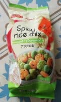 Wasabi mix rice snacks