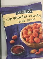 Cacahuètes enrobées saveur épicée