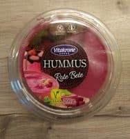 Hummus con barbabietola rossa