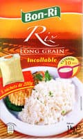 Riz long grain incollable