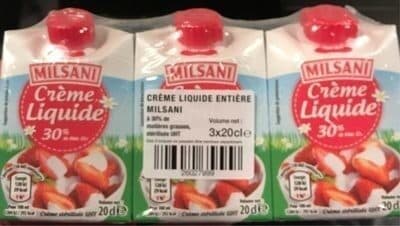 Crème liquide