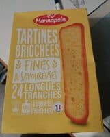 Tartines briochées