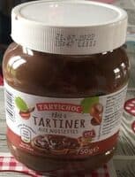 Pâte à tartiner aux noisettes