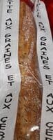 Baguette aux graines et aux céréales