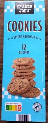 Cookies saveur chocolat