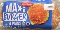 Pains Hamburger Géants (x 4)
