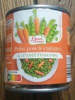 Petits pois et carottes à l'étuvée extra fins