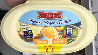 Beurre Doux Léger & Tendre (40 % MG) Tartine & Cuisine