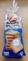 Brioche tranchée