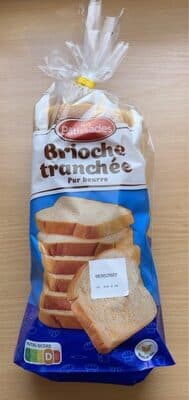 Brioche tranchée