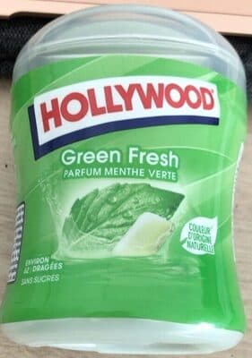 Chewing-gum green fresh