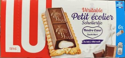 Petit écolier tendre coeur au lait