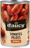 Tomates pelées d'aucy 235g