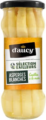 Asperges blanches cueillies main Sélection d'ailleurs d'aucy 205g
