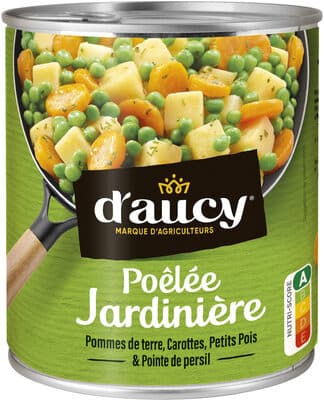 Poêlée jardinière d'aucy 580g