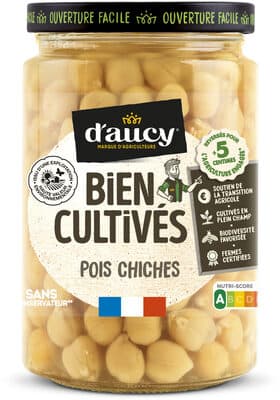 Pois chiches HVE Bien cultivés d'aucy 250g