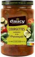 Courgettes cuisinées à la provençale d'aucy 380g