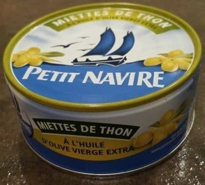 Miettes de thon à l'huile d'olive vierge extra