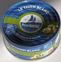 Thon blanc à l'huile d'olive vierge extra
