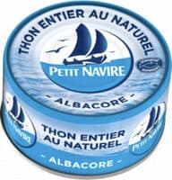Thon entier au naturel albacore