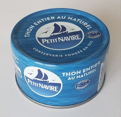 Thon entier au naturel Albacore