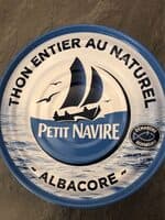 Thon entier au naturel albacore