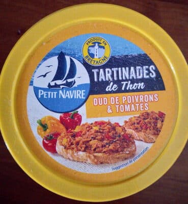 Tartinades de thon - Duo de poivrons & tomates