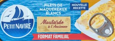 Filets de maquereaux blancs moutarde à l'ancienne