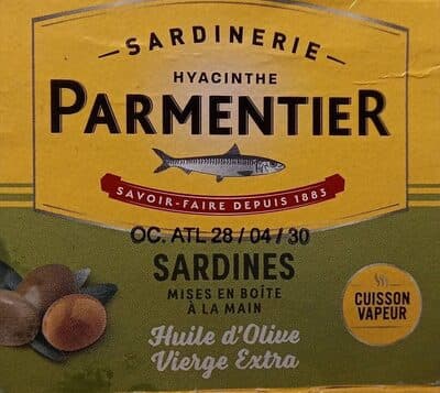Sardine à l'huile d'olive vierge extra