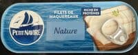 Filets de maquereaux nature