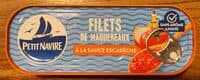 Filets de maquereau sauce escabèche