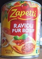 Ravioli pur boeuf français