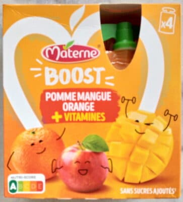 Boost Pomme Mangue Orange + Vitamines