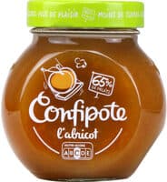 CONFIPOTE Confiture allégée en sucres Pot Abricot 350g