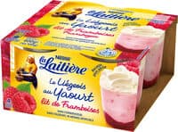 La Laitière yaourt liégeois à la framboise