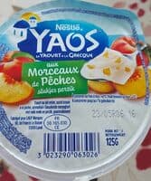 Yaos morceaux de pêches