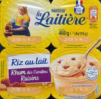 Riz au lait Rhum Raisins