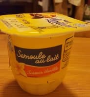 Semoule au Lait Saveur Vanille