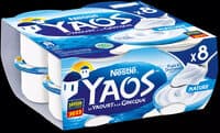 Yaos Le Yaourt à la Grecque Nature 8 x 125 g