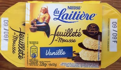 Feuilleté de Mousse Vanille