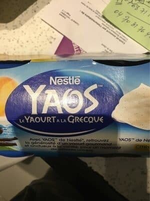 Le Yaourt à la Grecque vanille les 4 pots de 125 g