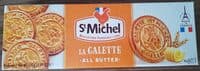 Galettes St Michel au beurre 4X5 - 130g