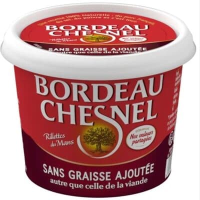 Rillettes du Mans sans graisse ajoutée
