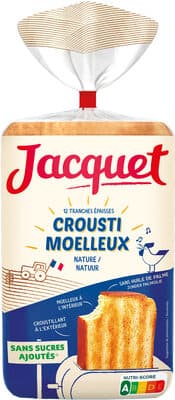 Crousti Moelleux Nature Sans Sucres Ajoutés 730g