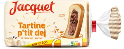 Tartine p'tit dej briochee 410 gr offre economique