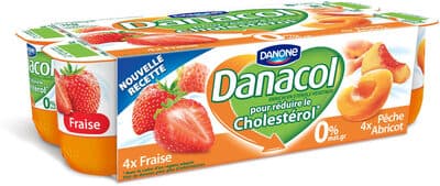 Danacol fruits panache 125 g x 8
