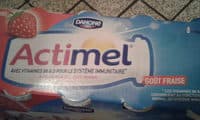 Actimel Fraise offre Anniversaire