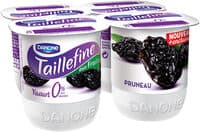 Taillefine fruits 125 g x 4 pruneau